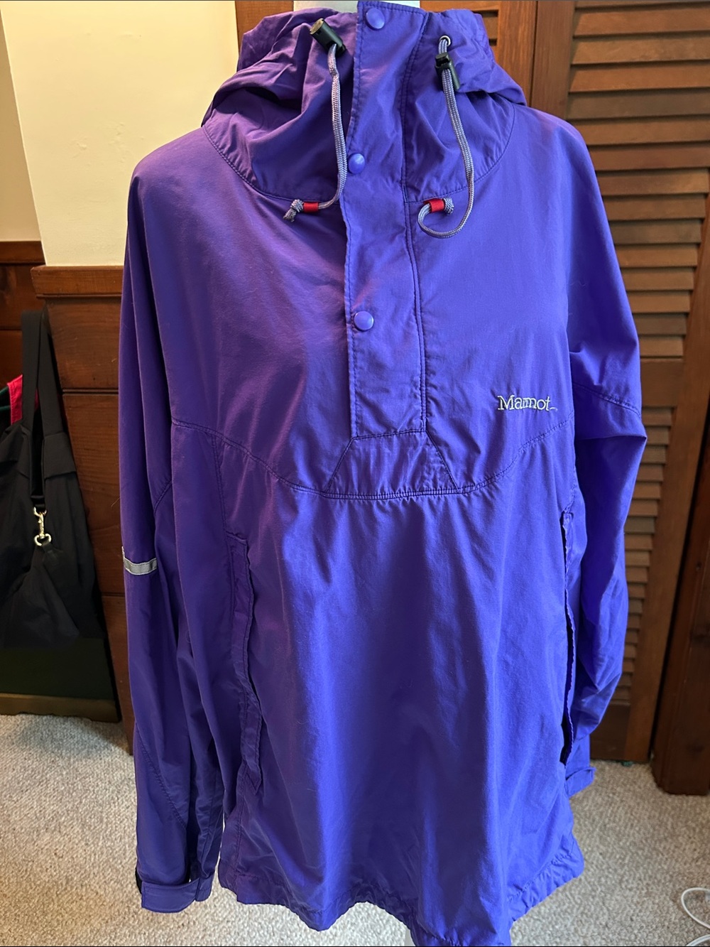 Marmot Violet Hooded Pullover Anorak